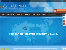 Tablet Screenshot of hzfirstwell.com